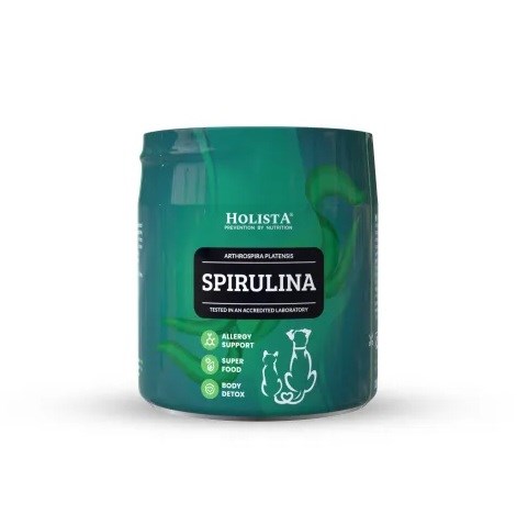 Holista Spirulina 100g - Plastikowy słoik