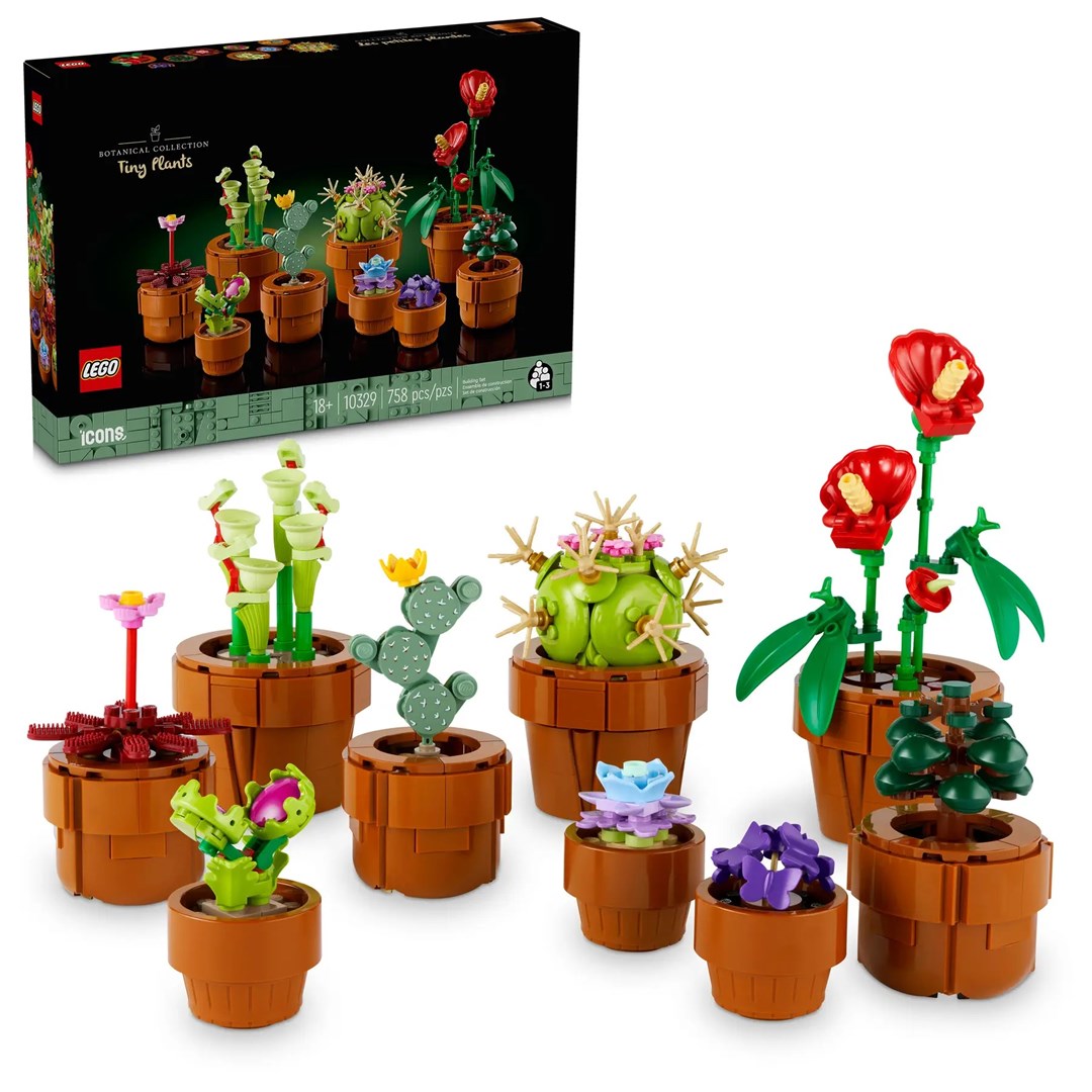 LEGO Icons 10329 - Małe roślinki — zdjęcie 1 z 8