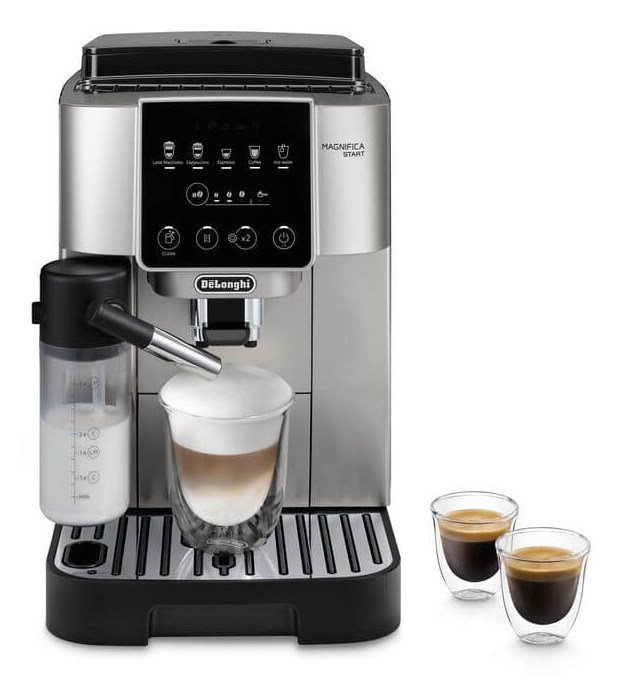 Ekspres ciśnieniowy DE LONGHI ECAM220.80.SB - automatyczny, 15 bar, 1450W — zdjęcie 1 z 5