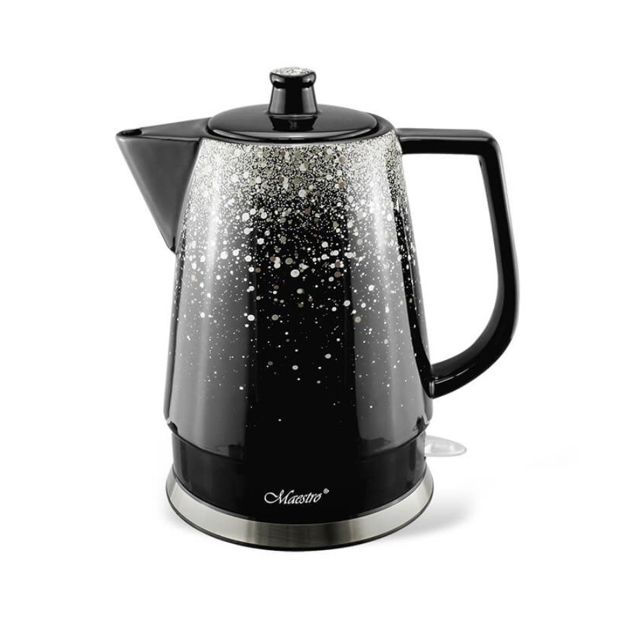 Czajnik elektryczny ceramiczny MAESTRO MR-074-SILV, 1,5 l, srebrny