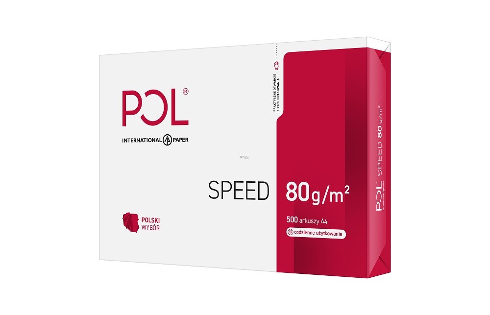 Papier xero POLSPEED A4 80g/m2 500 arkuszów