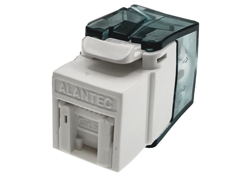 ALANTEC MODUŁ KEYSTONE RJ45 UTP KAT.6A BEZNARZ. — zdjęcie 1 z 3