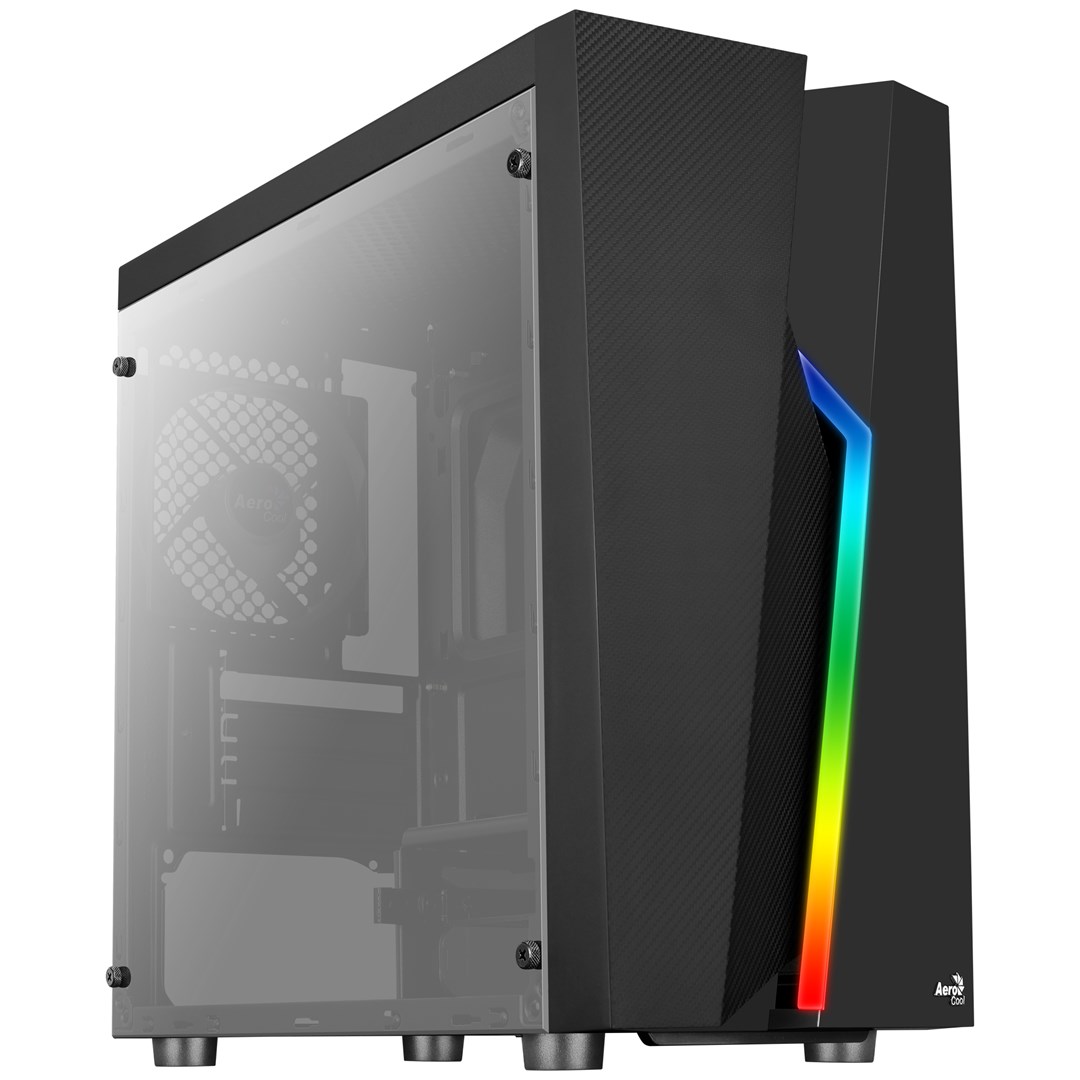 OBUDOWA AEROCOOL PGS BOLT MINI BLACK RGB — zdjęcie 1 z 5
