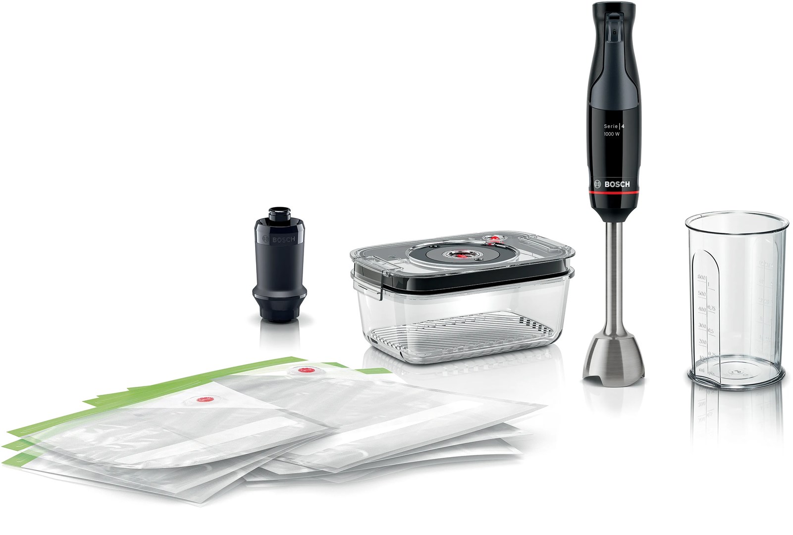 Blender ręczny Bosch MSM4B6V2 Serie 4 ErgoMaster 1000W — zdjęcie 1 z 8