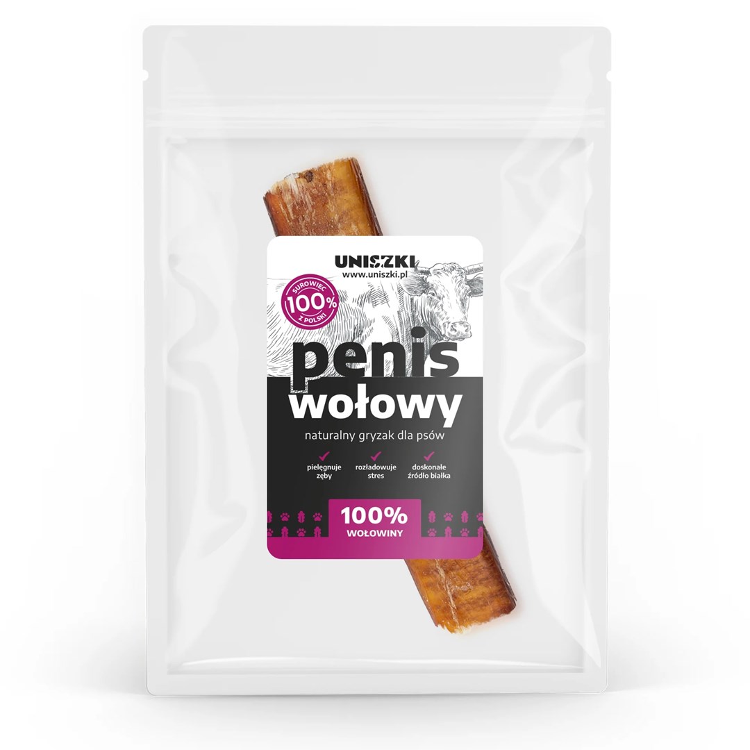 UNISZKI Penis wołowy 12cm 1szt — zdjęcie 1 z 2