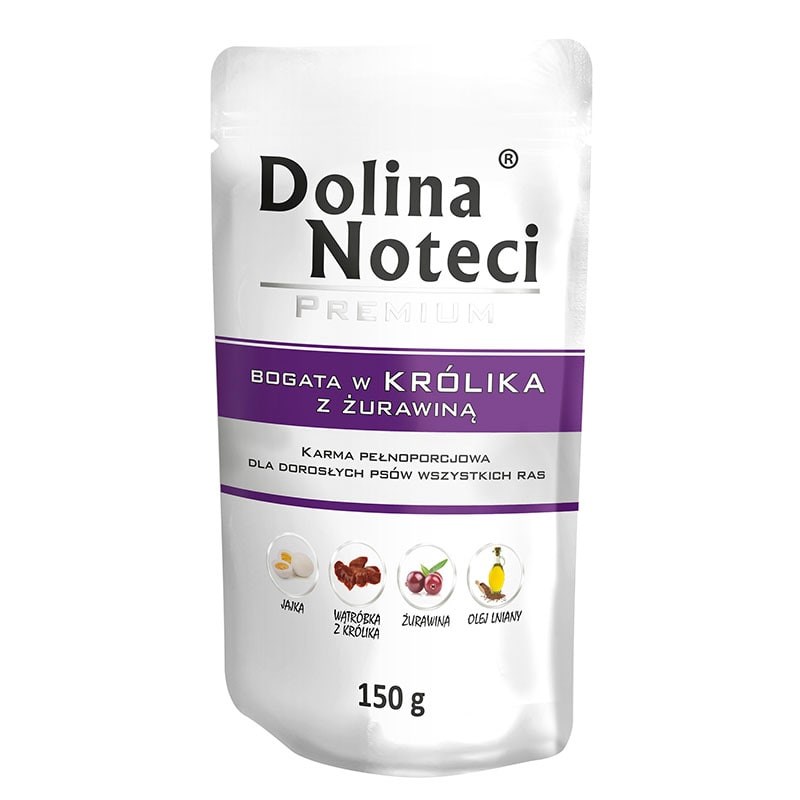DOLINA NOTECI Premium 150g - Królik z Żurawiną