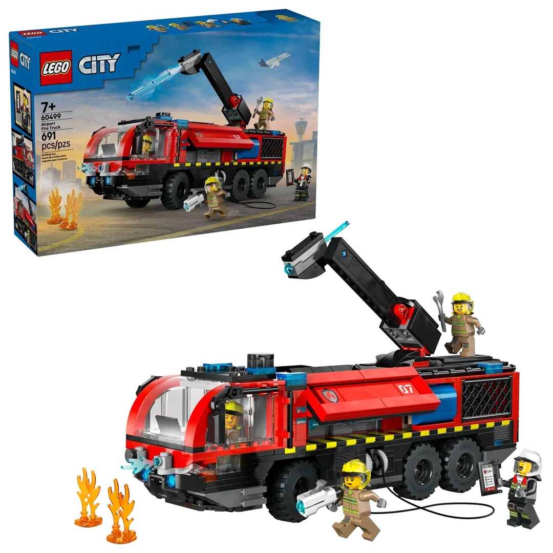 LEGO City 60499 - Lotniskowy wóz strażacki — zdjęcie 1 z 8