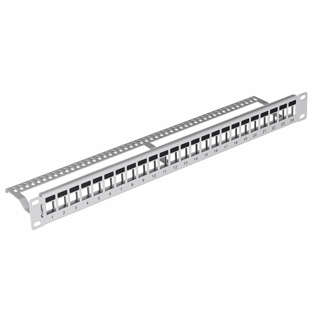 Patch panel Lanberg PPKS-1024-S (1U; 19") — zdjęcie 1 z 7
