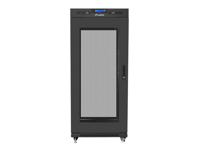 LANBERG SZAFA STOJĄCA RACK 19" 27U CZARNA — zdjęcie 1 z 6