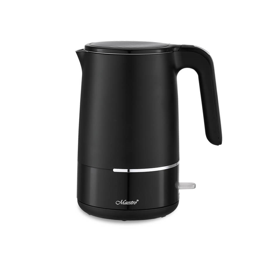 Czajnik elektryczny 1,7L 1800W MR-037-BLACK Maestro czarny — zdjęcie 1 z 4