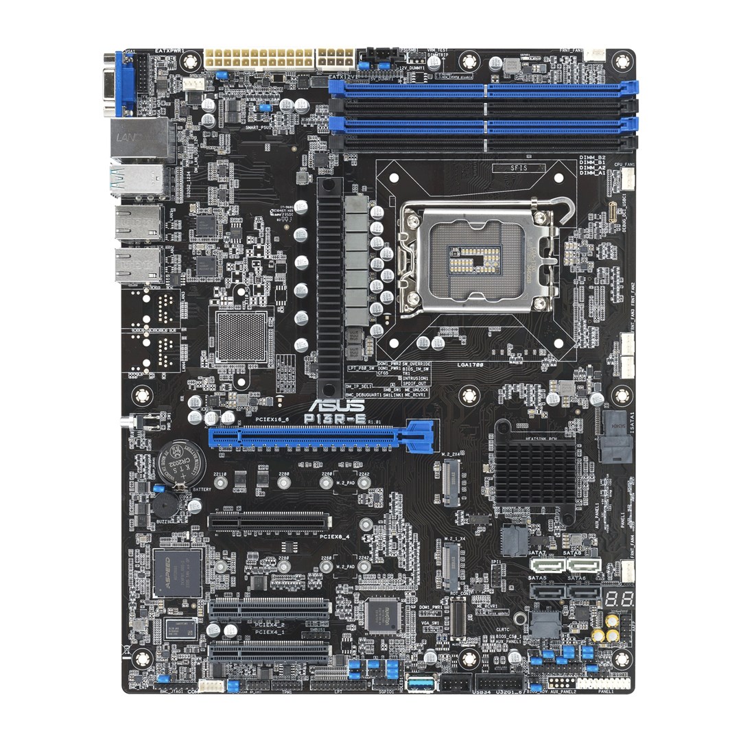 Płyta główna Asus P13R-E LGA1700 Intel Xeon E-24XX — zdjęcie 1 z 4