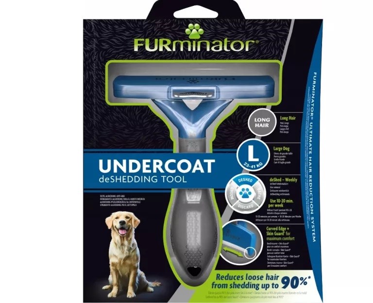 FURminator - furminator dla psów długowłosych - L — zdjęcie 1 z 2