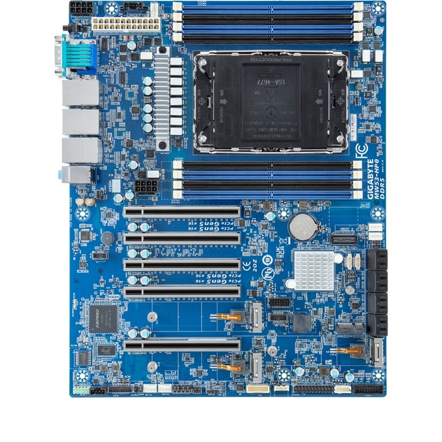 Płyta główna Gigabyte MW53-HP0 LGA4677 Intel Xeon — zdjęcie 1 z 5