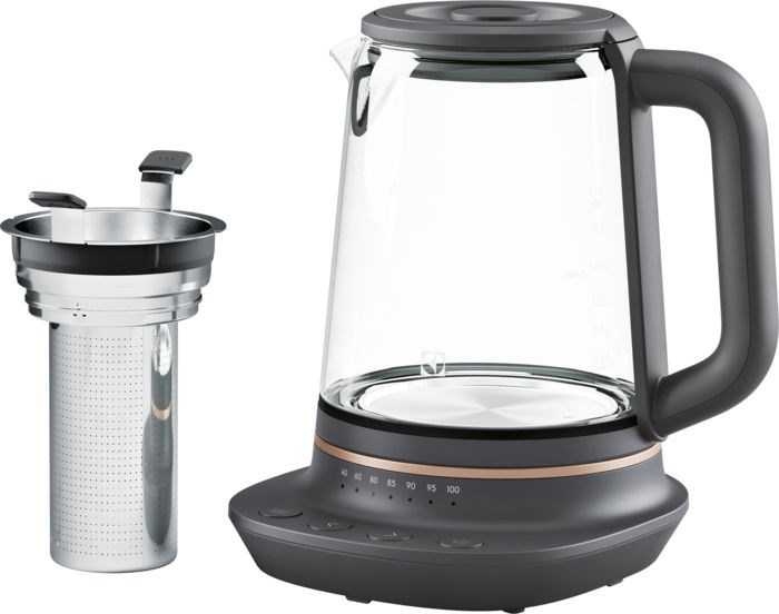 Czajnik ELECTROLUX E7GK1-8BP, 1,7 l, szary, zabezpieczenie przed przegrzaniem