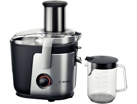 Sokowirówka BOSCH MES4000 (1000W; kolor czarny, kolor srebrny) — zdjęcie 1 z 8