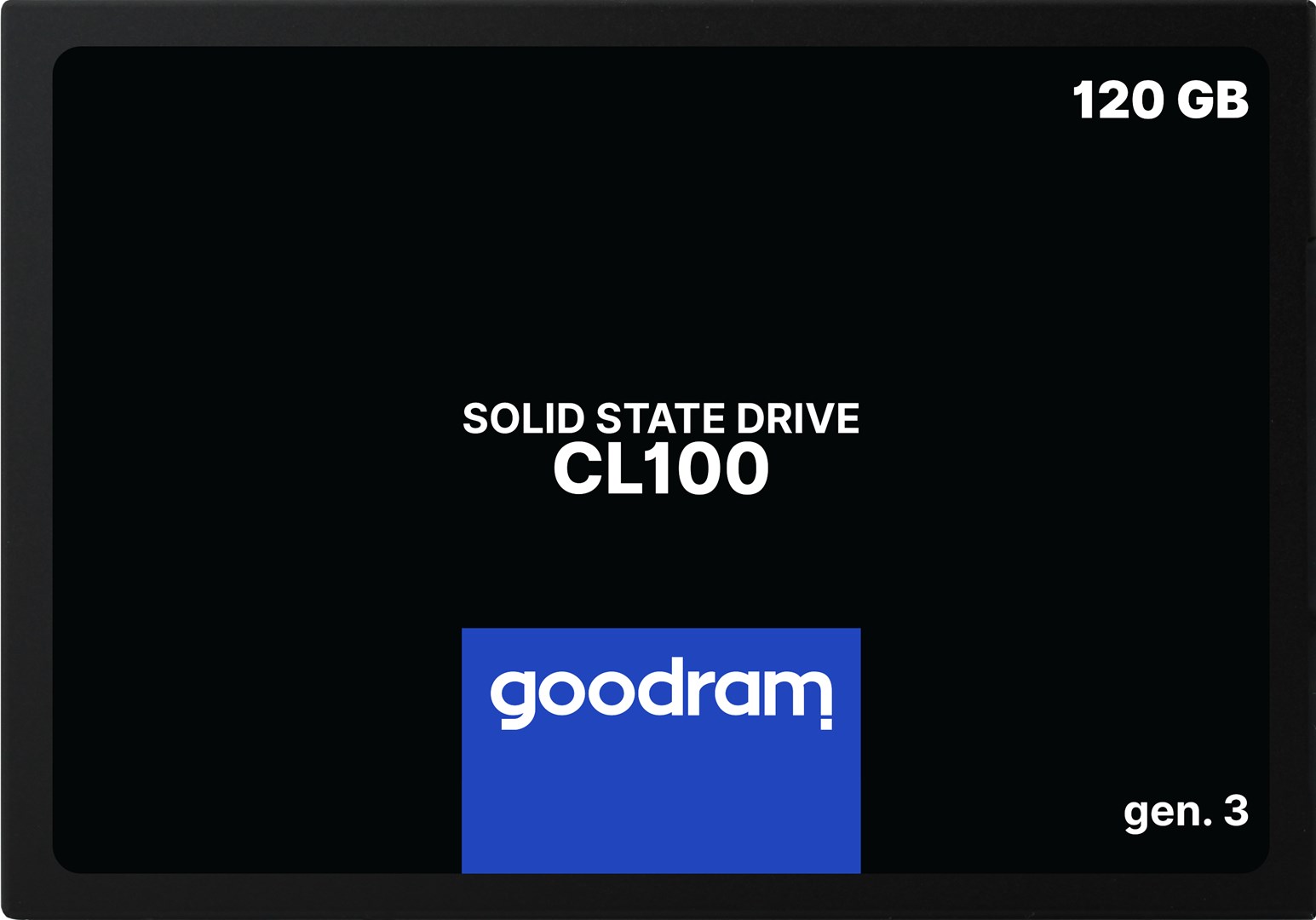 SSD GOODRAM CL100 Gen. 3 120GB SATA III — zdjęcie 1 z 8