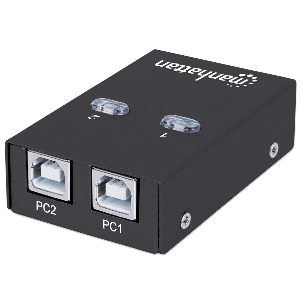 MANHATTAN AUTOMATYCZNY PRZEŁĄCZNIK USB 2.0 2/1 MAN — zdjęcie 1 z 6