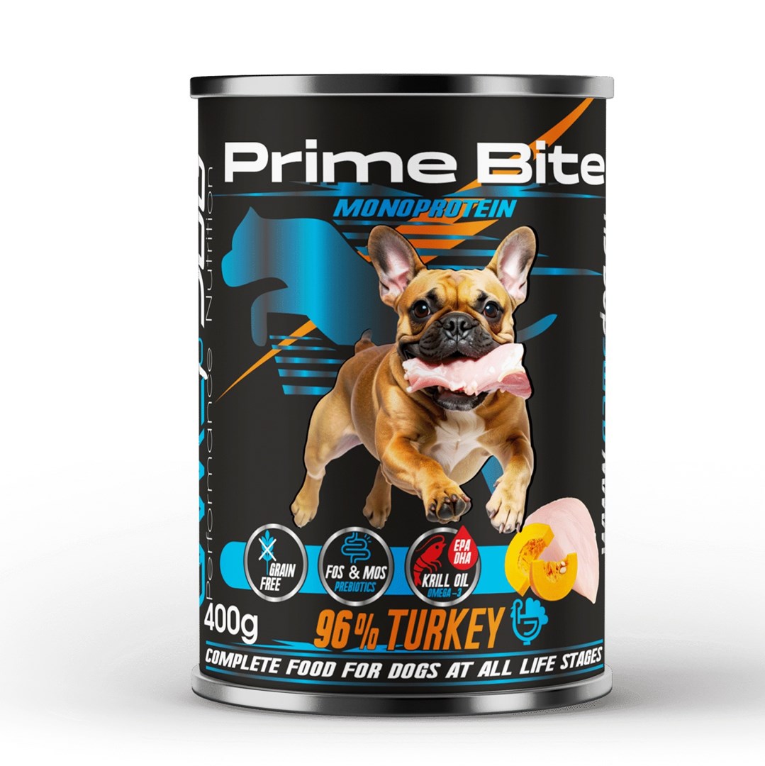 GAME DOG Prime Bite indyk, dynia 400g