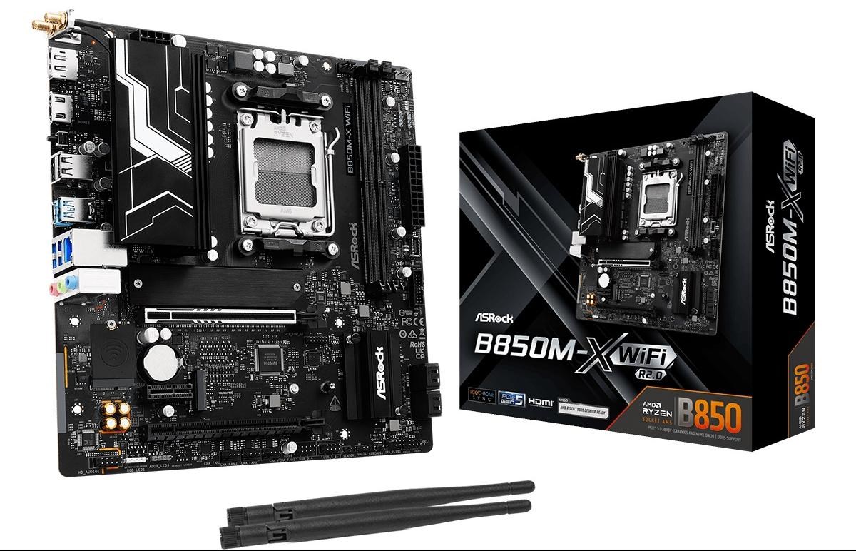 Płyta główna Asrock B850M-X WIFI R2.0 Socket AM5 — zdjęcie 1 z 6