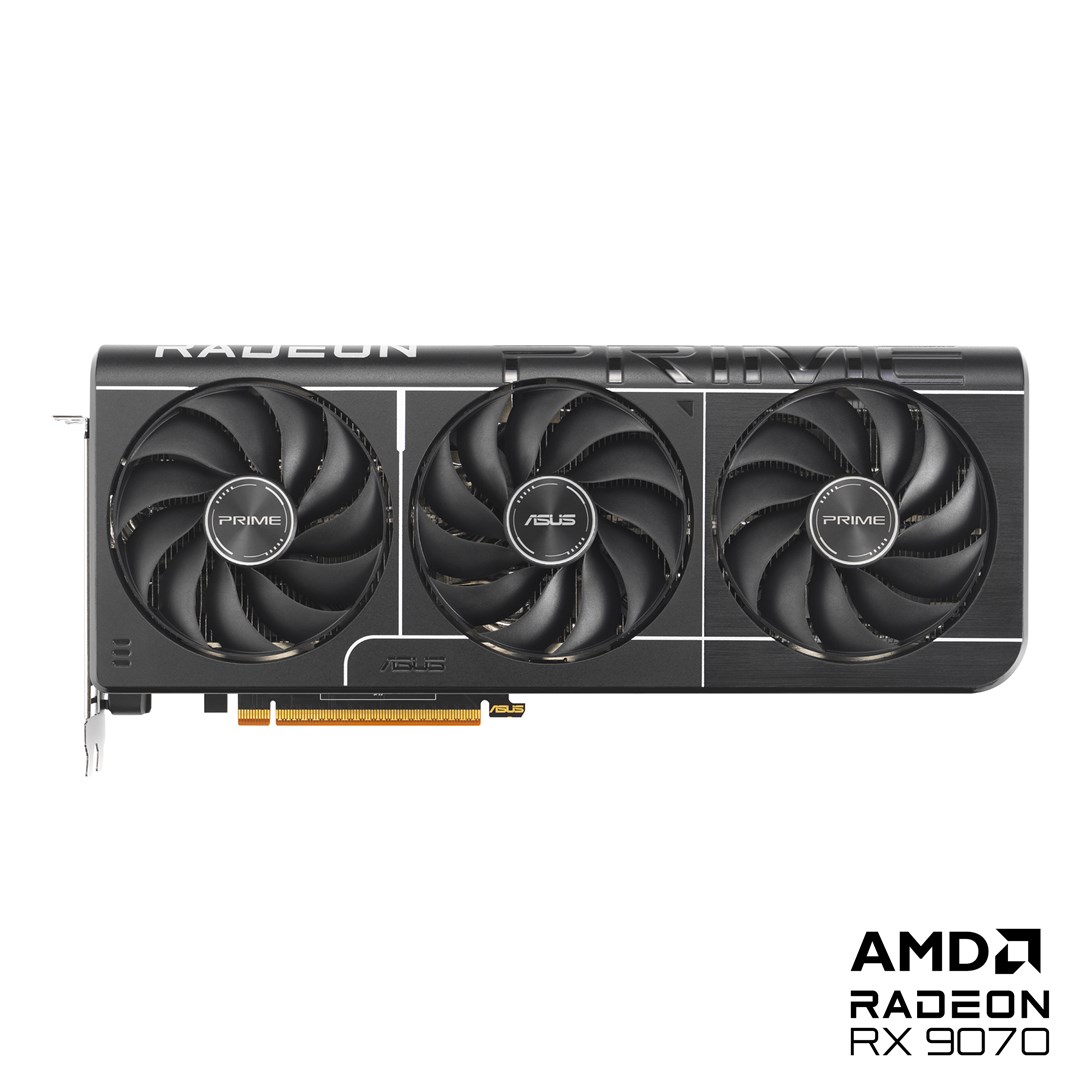 Karta graf. ASUS PRIME RX9070 O16G — zdjęcie 1 z 8