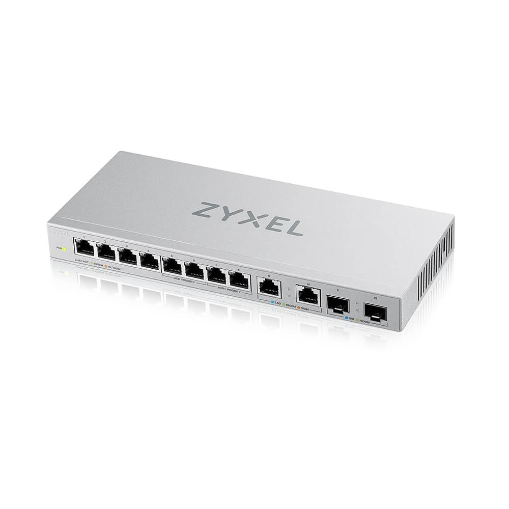 Switch Zyxel XGS1010-12 12p Unmanaged Multigigabit — zdjęcie 1 z 8