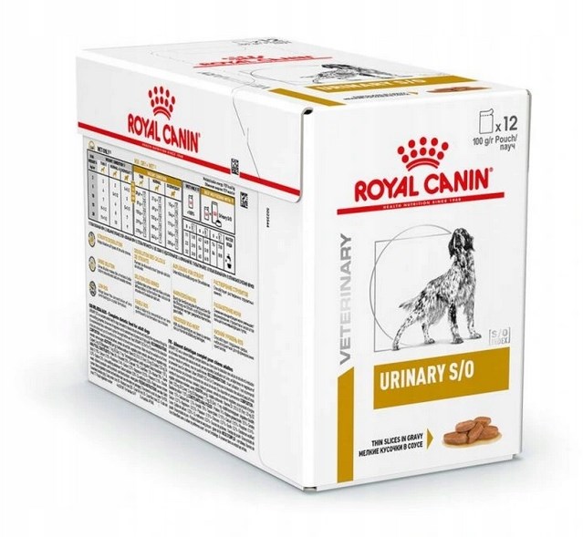 ROYAL CANIN Urinary s/o Dog Pouch 12 x 100g — zdjęcie 1 z 2