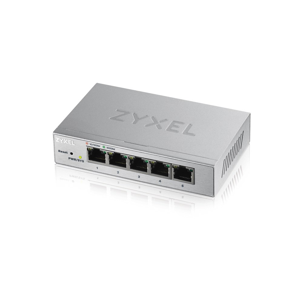 Switch Zyxel GS1200-5 5p Managed Gigabit — zdjęcie 1 z 4
