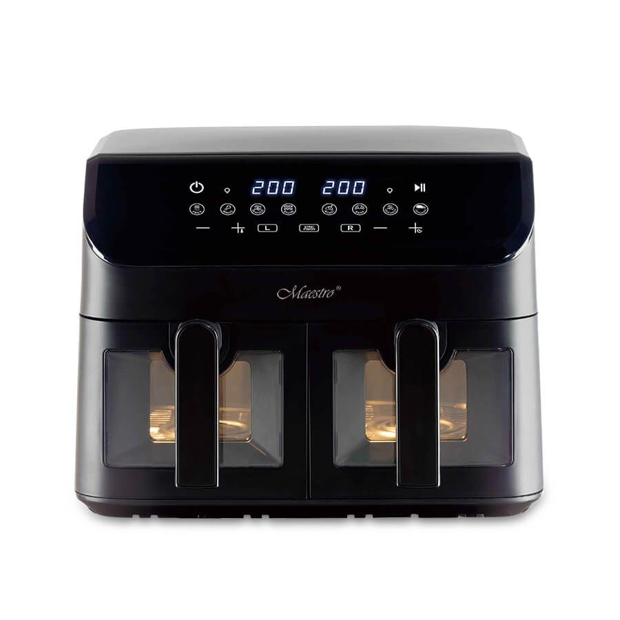 Frytownica beztłuszczowa Maestro MR-758 - 2 kosze, 1800-2000W, 8 programów — zdjęcie 1 z 7