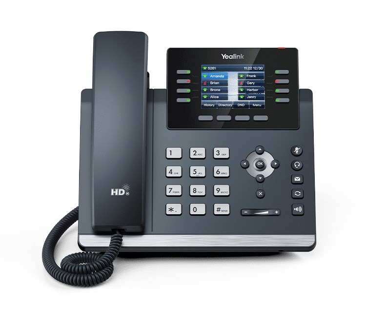 Yealink SIP-T44W Telefon IP Szary