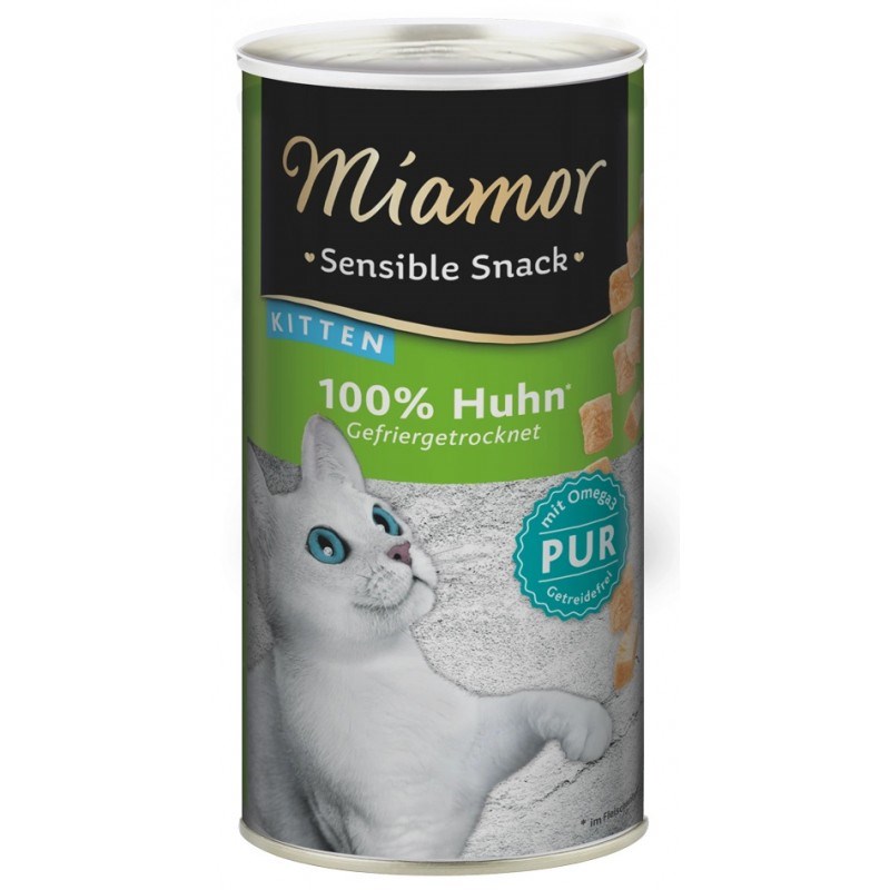 MIAMOR SENSIBLE SNACK Przysmak Kurczak 30g dla Kocięt