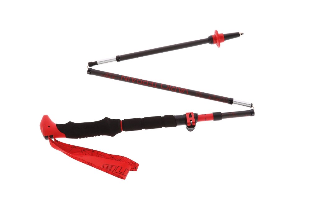 Kije VIKING Spider FS Trekking czerwone UNI — zdjęcie 1 z 3