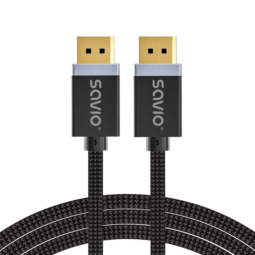 SAVIO KABEL DISPLAYPORT M, 3M, CZARNY, CL-176 — zdjęcie 1 z 4