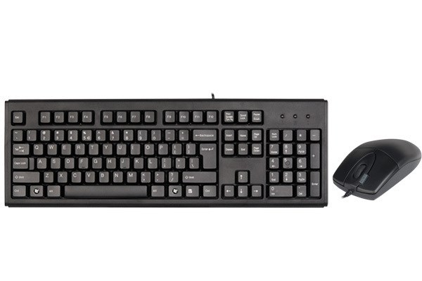 Zestaw klawiatura + mysz A4 TECH A4TKLA43774, czarny
