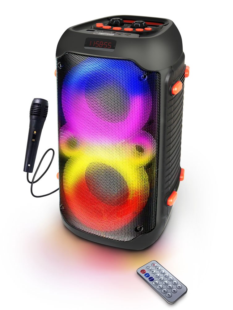 ESPERANZA GŁOŚNIK EP156 BT FM LED RGB — zdjęcie 1 z 8