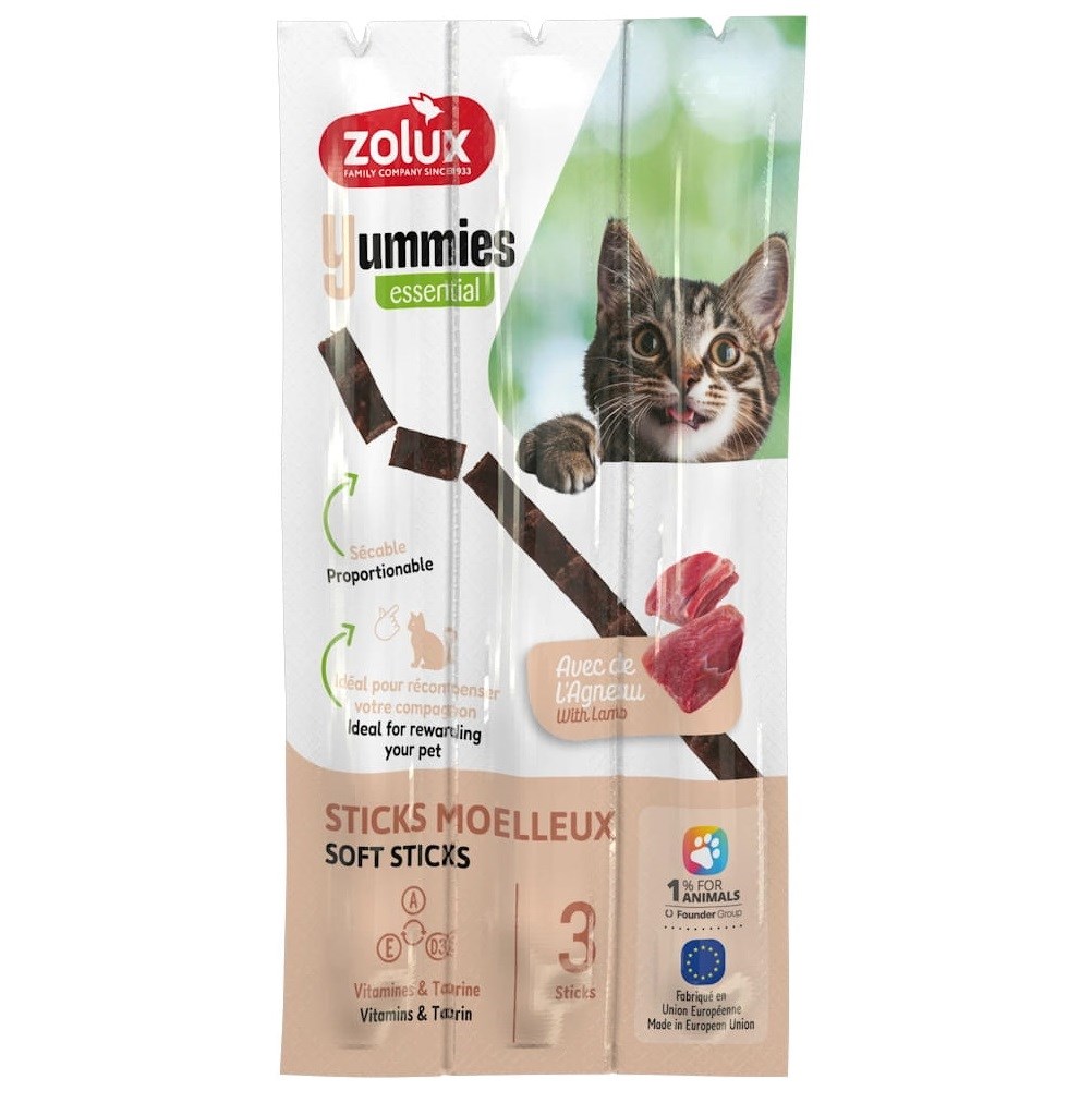 ZOLUX Yummies Przysmaki dla Kota 3x5g — zdjęcie 1 z 2