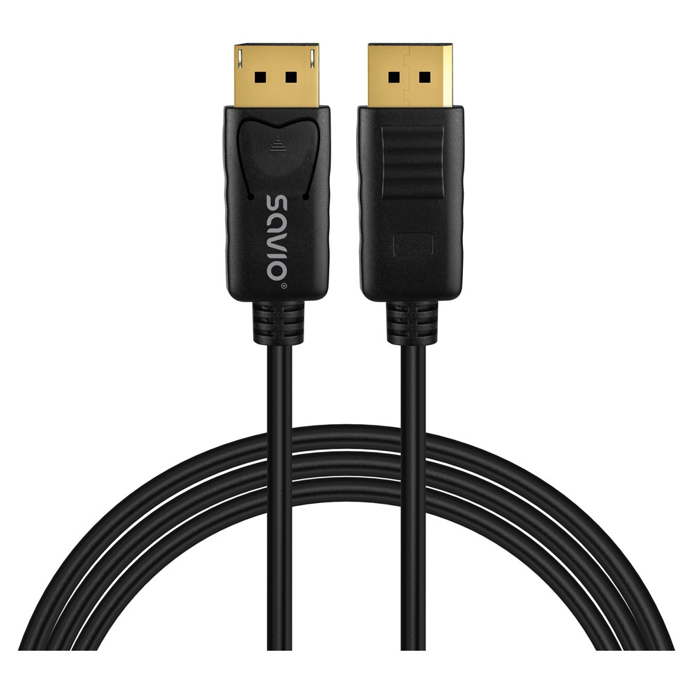 SAVIO KABEL DISPLAY PORT 1.4 3M CL-206 — zdjęcie 1 z 2