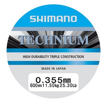 Żyłka Shimano Technium 0,355mm 600m Grey — zdjęcie 1 z 2