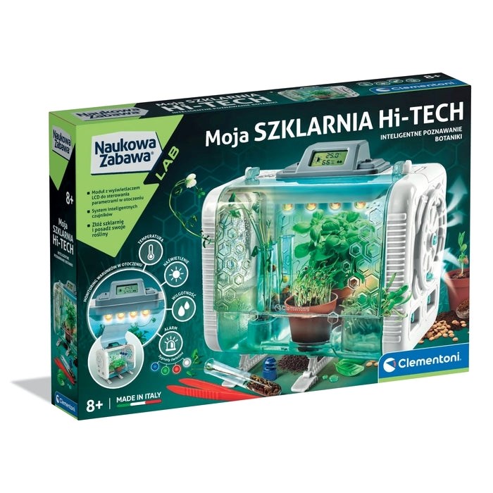 Zestaw Clementoni - Szklarnia Hi-Tech — zdjęcie 1 z 5