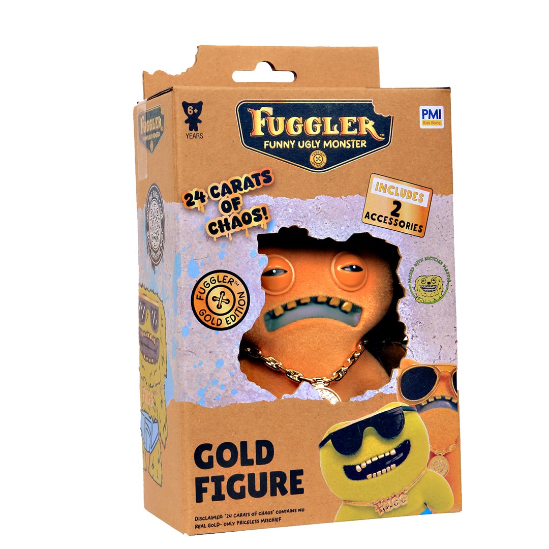 FUGGLER S3 GOLD EDITION - Figura Złota Ver.C — zdjęcie 1 z 2