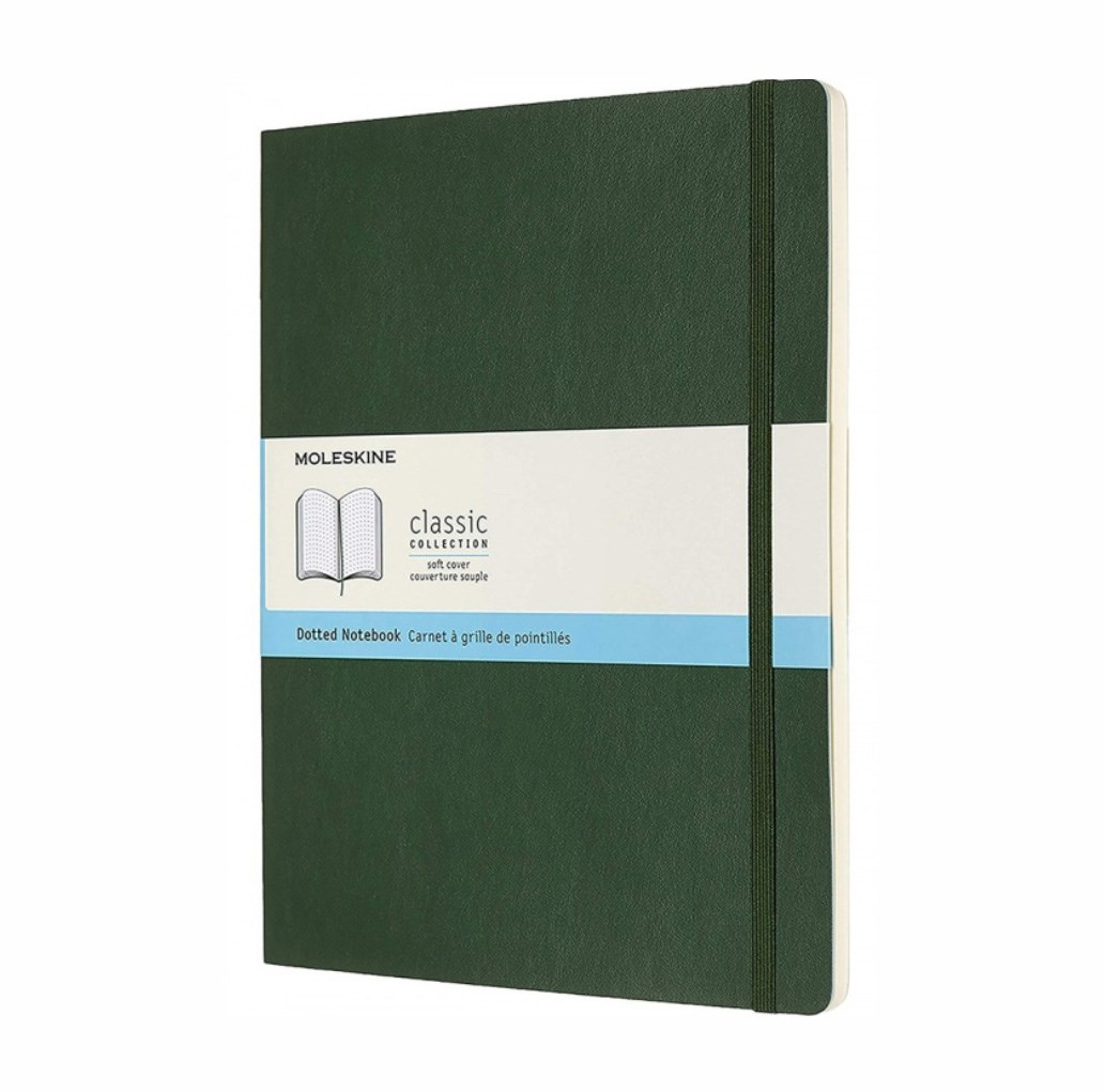 MOLESKINE Notes XL, Myrtle Green, 192 stron — zdjęcie 1 z 5