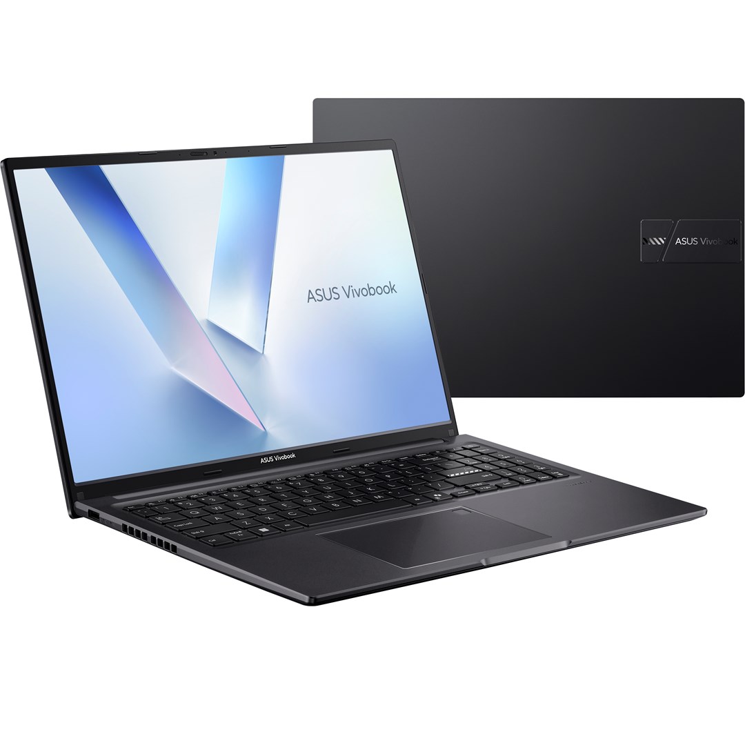 ASUS Vivobook 16 M1605NAQ-MB116 Ryzen 5 150 16.0"WUXGA IPS-level Panel 60Hz 300nits AG 16GB DDR5 SSD512 Radeon Graphics WLAN+BT Cam720p 42WHrs NoOS Indie Black — zdjęcie 1 z 8