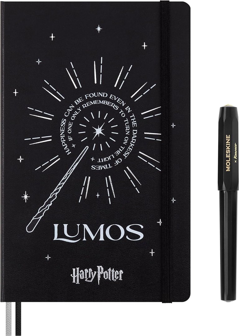 Moleskine Magiczny Zestaw Harry Potter: czarny notatnik — zdjęcie 1 z 8