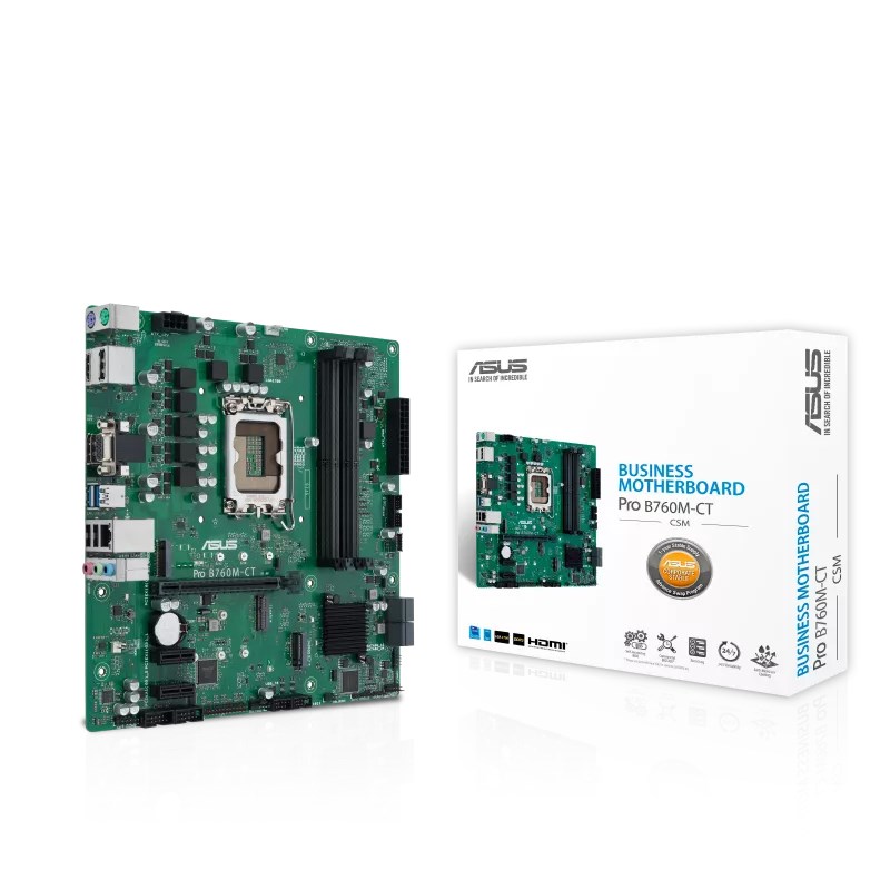Płyta główna Asus PRO B760M-CT-CSM Socket-1700 — zdjęcie 1 z 6
