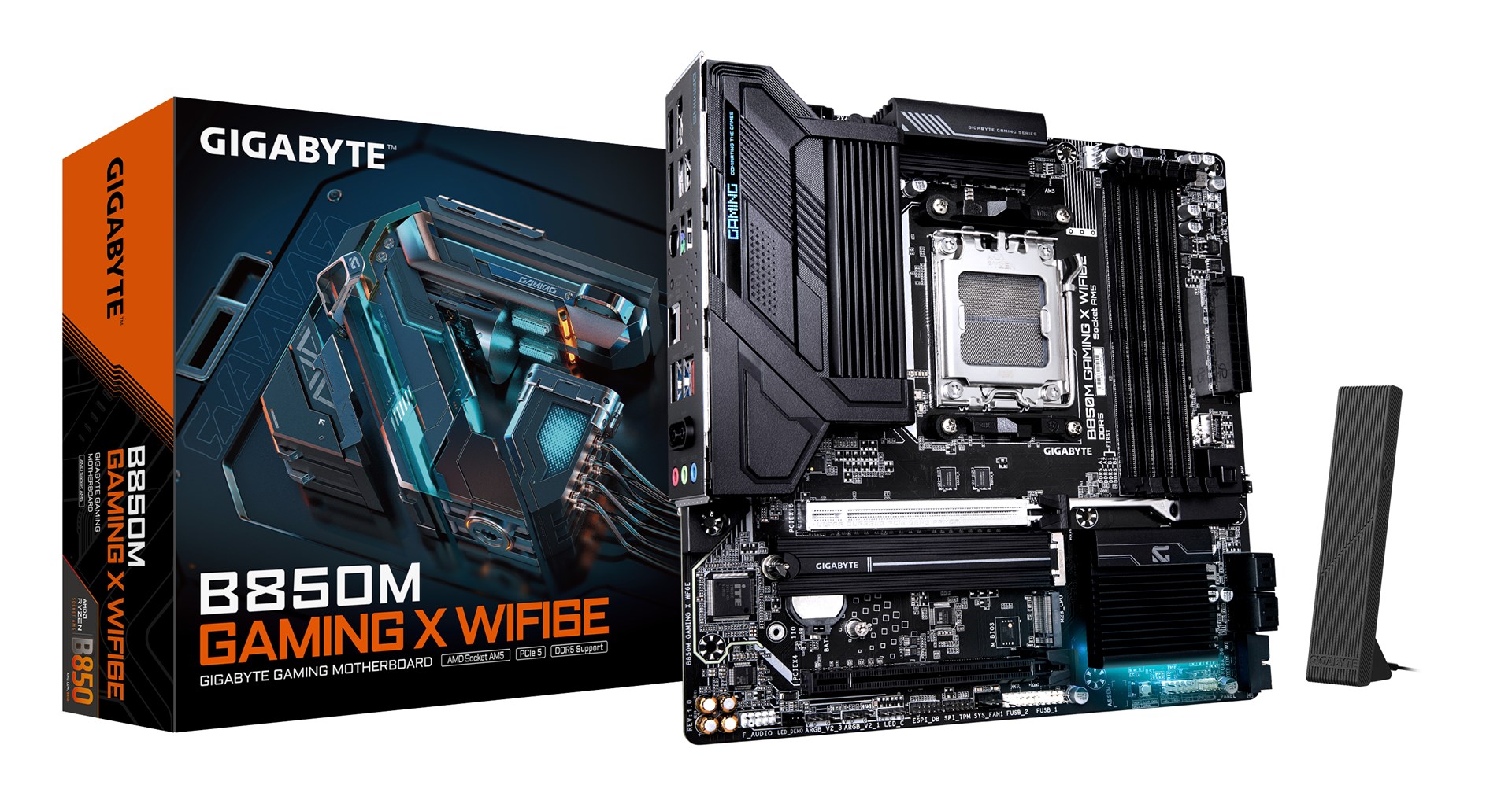 Płyta główna Gigabyte B850M GAMING X WF6E Socket AM5 — zdjęcie 1 z 4
