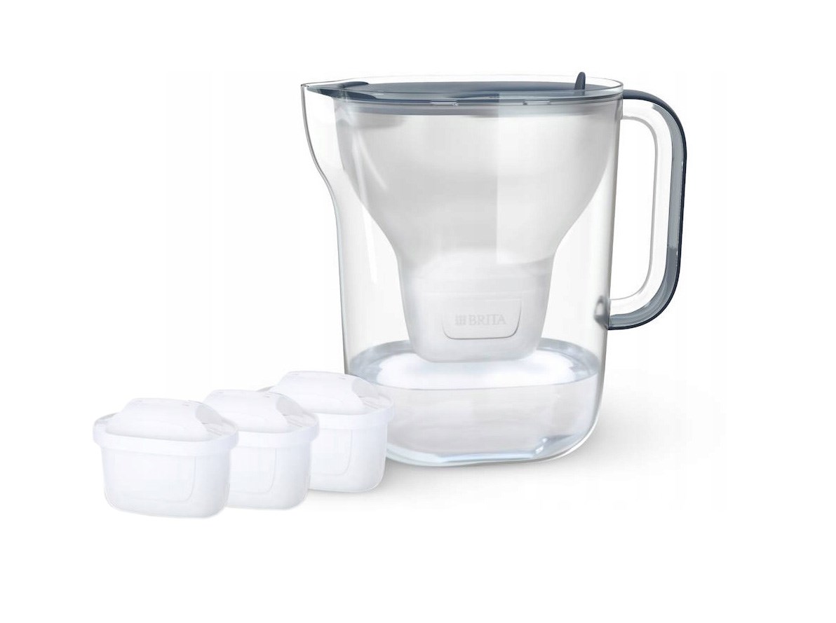 Dzbanek Brita Essential XL+3 wkłady ciemnoniebieski — zdjęcie 1 z 8