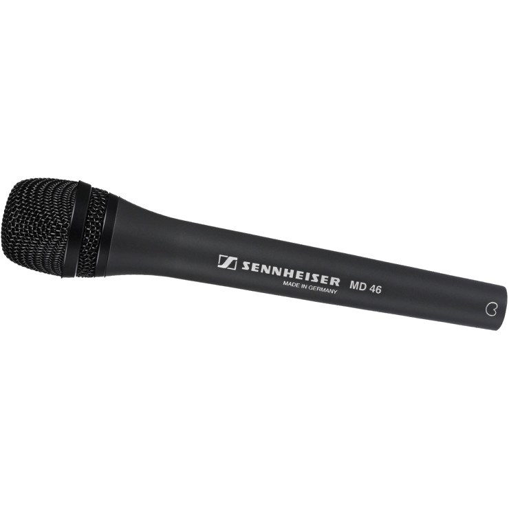 Sennheiser MD 46 - Mikrofon Reporterski, Kardioidalny