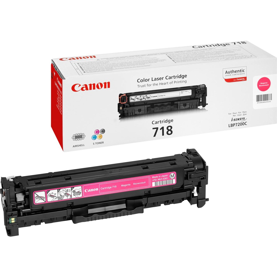 Canon Toner CRG-718 Magenta dla i-SENSYS