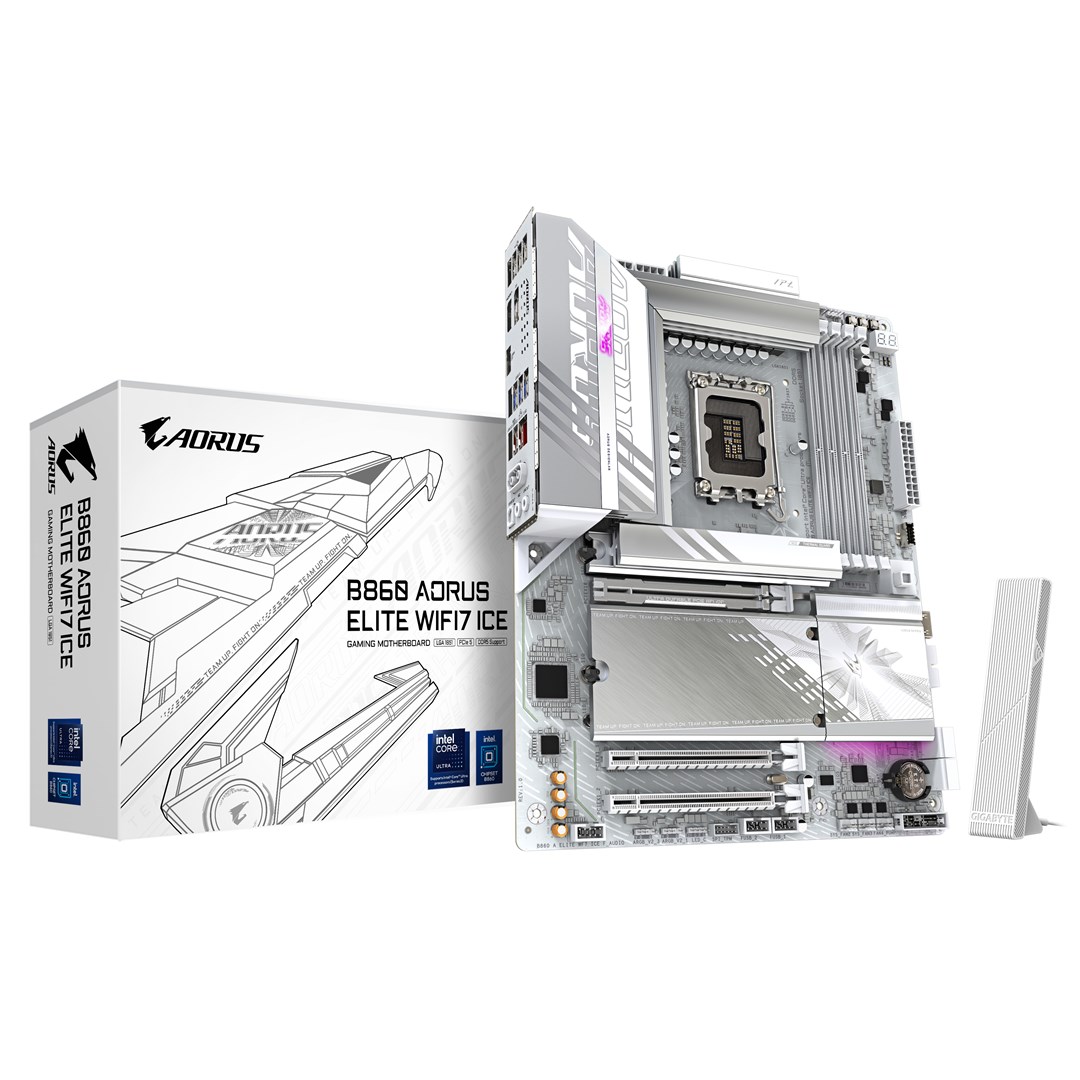 Płyta główna Gigabyte B860 AORUS ELITE WF7 ICE — zdjęcie 1 z 5