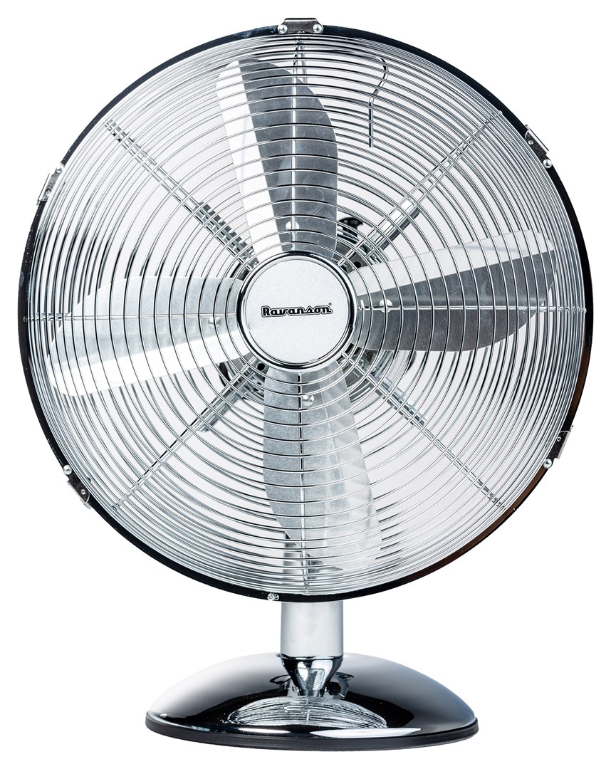Wentylator biurkowy Ravanson WT-7033N (inox) — zdjęcie 1 z 2