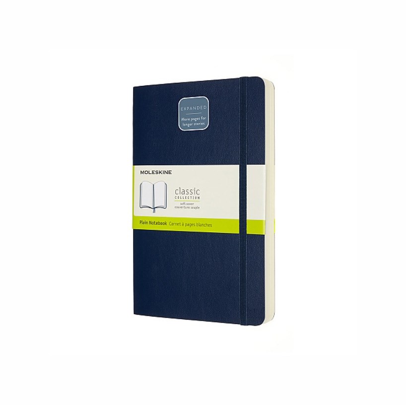MOLESKINE Notes Classic L, 400 stron, sapphire blue — zdjęcie 1 z 5